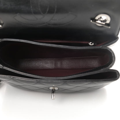 Chanel Lambskin Quilted Small Trendy CC Dual Handle Flap Bag Black 5 of 13