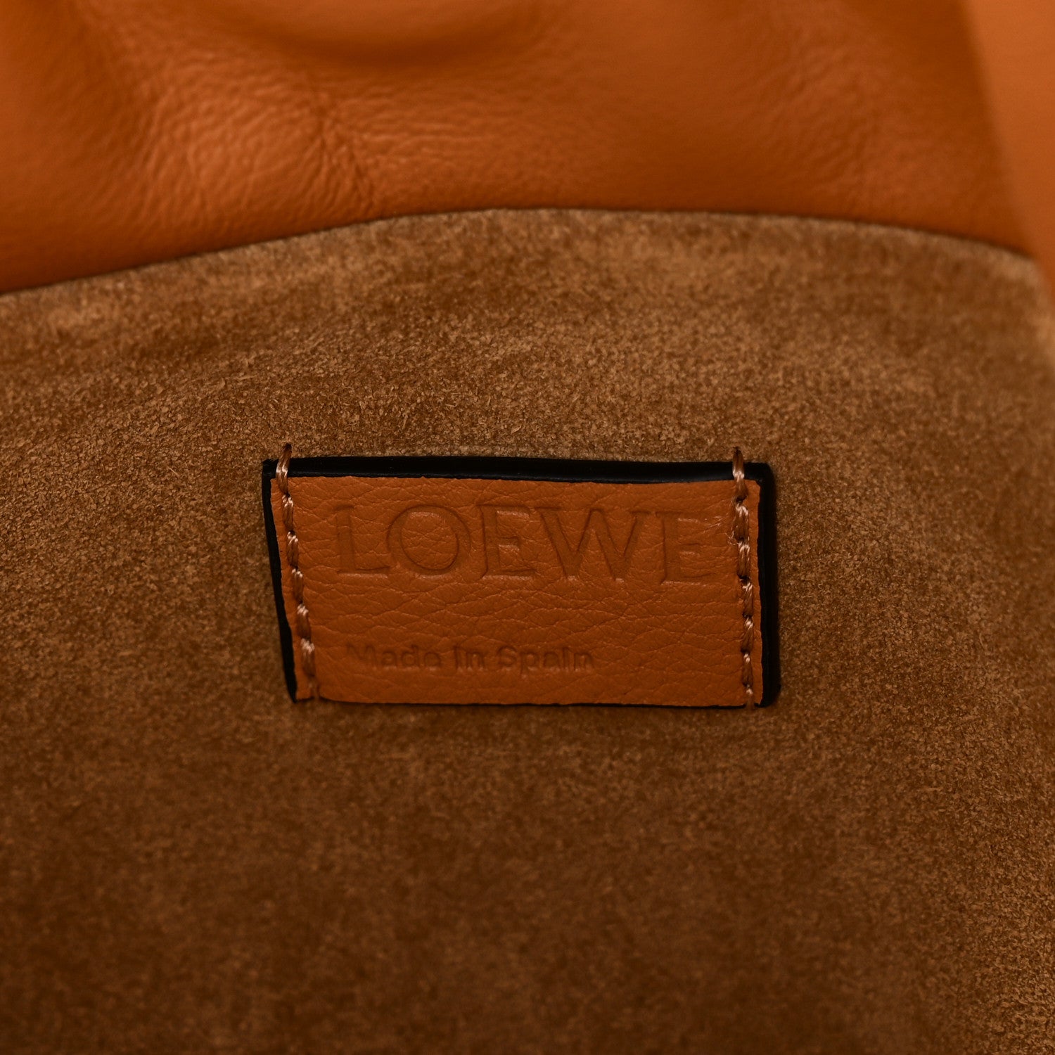 Loewe Nappa Medium Flamenco Knot Bag Warm Desert 6 of 9