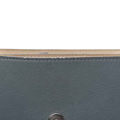 Chloe Suede Calfskin Medium Faye Shoulder Bag Cloudy Blue 8 of 16