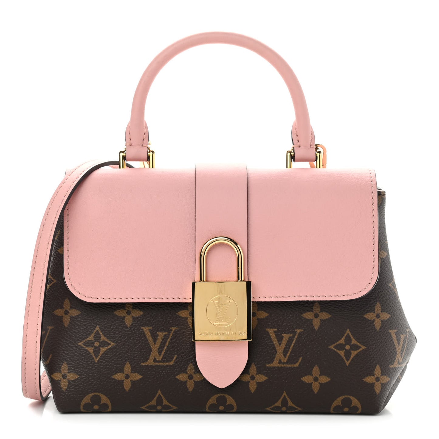 Monogram Locky BB Rose Poudre