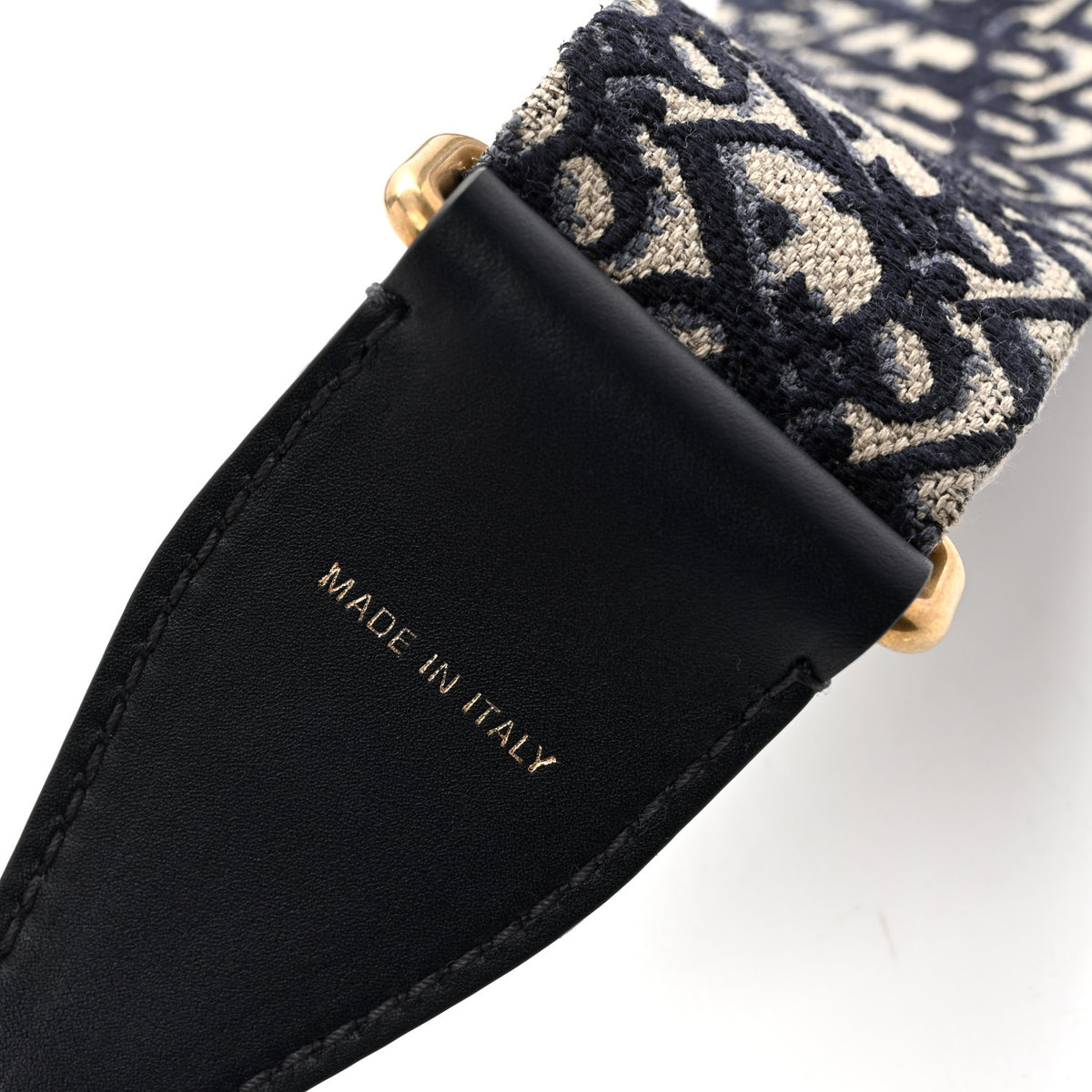 Oblique Adjustable Shoulder Strap Blue