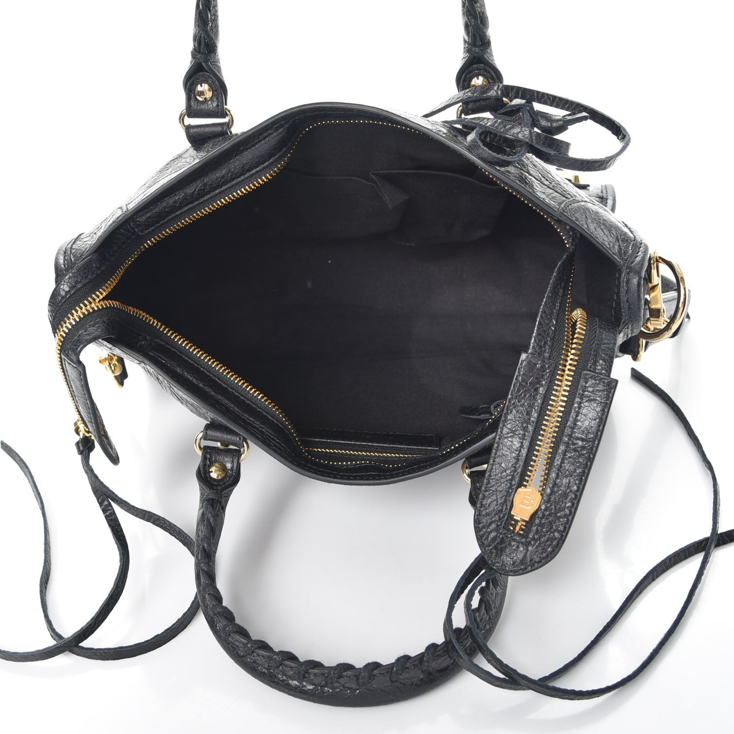 Agneau Classic Gold Hardware S City Black