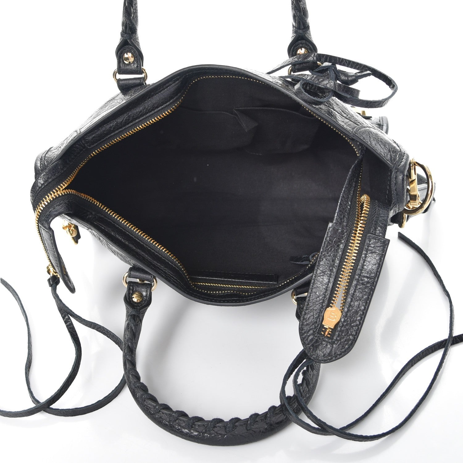 Balenciaga Agneau Classic Gold Hardware S City Black 5 of 7