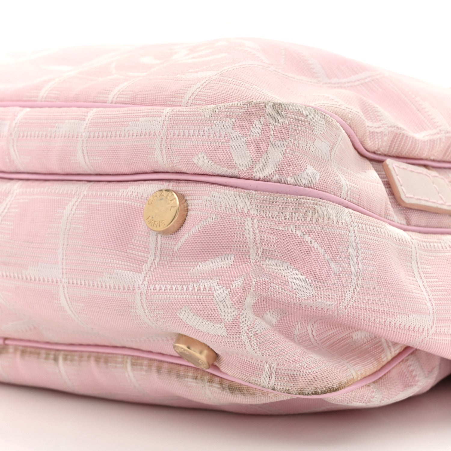 Chanel Nylon Small Travel Tote Pink 10 of 21