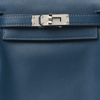 Hermes Swift Kelly Jump Backpack Bleu de Prusse 8 of 11