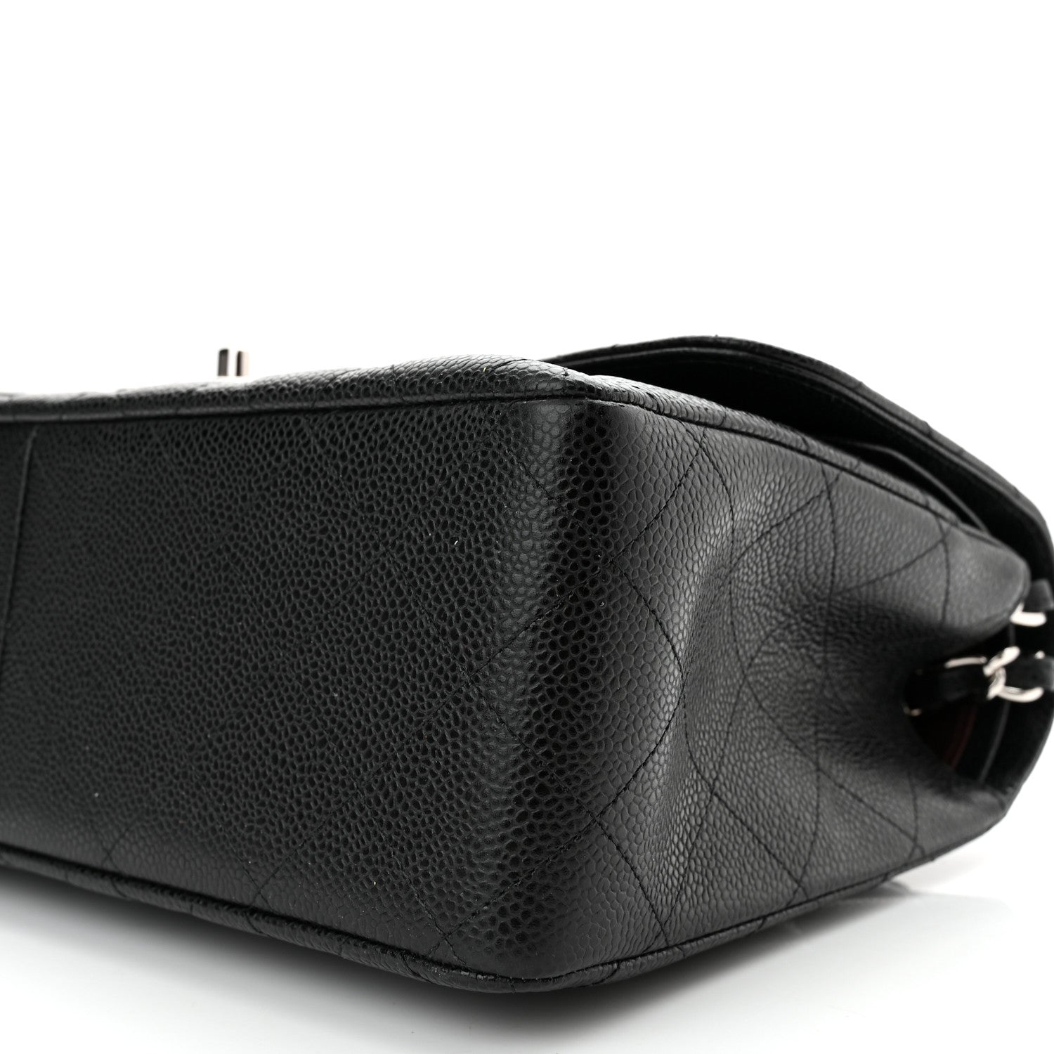 Chanel Caviar Quilted Jumbo Double Flap Black 10 of 10