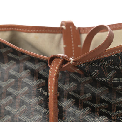 Goyard Goyardine Saint Louis GM Black Gold 17 of 20