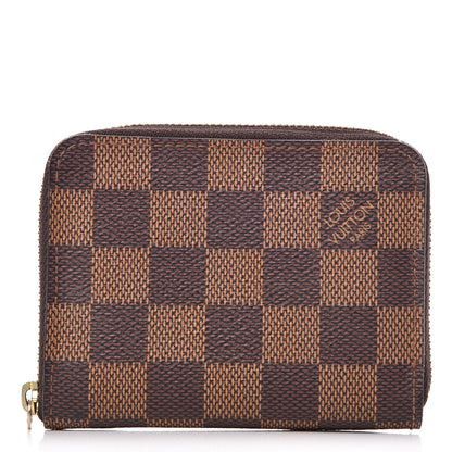 Louis Vuitton Damier Ebene Zippy Coin Purse 1 of 7