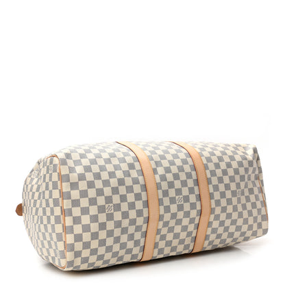 Louis Vuitton Damier Azur Keepall 50 5 of 12