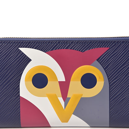 Louis Vuitton Epi Owl Zippy Wallet Iris 5 of 8