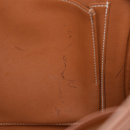Hermes Veau Butler Plume 32 Gold 8 of 46