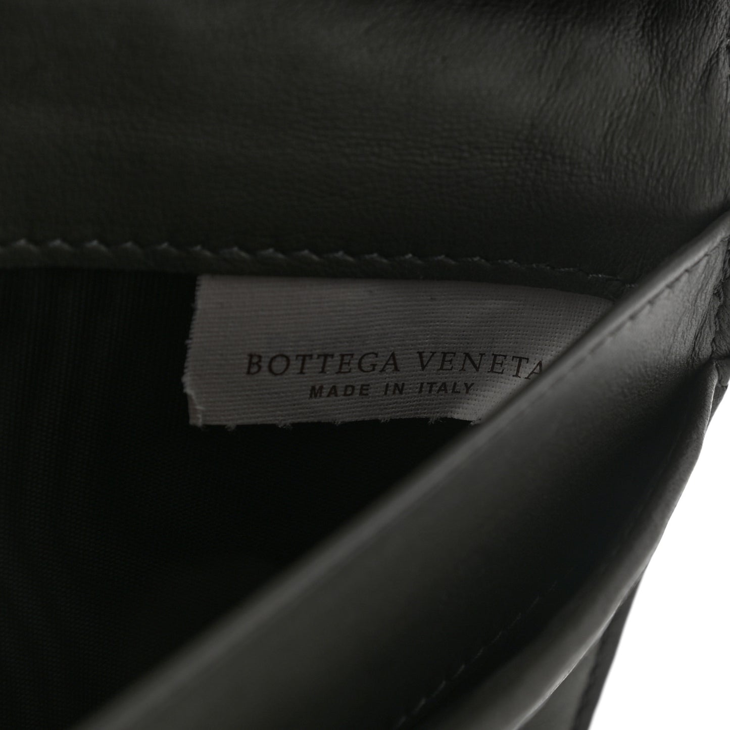 Nappa Intrecciato Continental Wallet Grey
