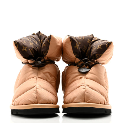 Louis Vuitton Nylon Monogram Pillow Comfort Ankle Boot 38 Beige 2 of 7