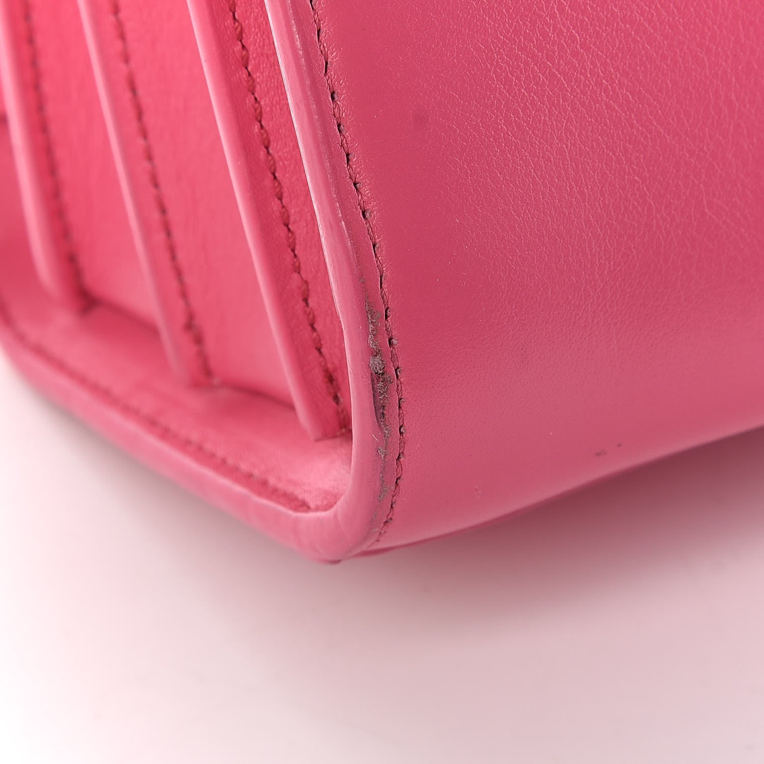 Saint Laurent Calfskin Nano Sac De Jour Lipstick Fuchsia 23 of 24