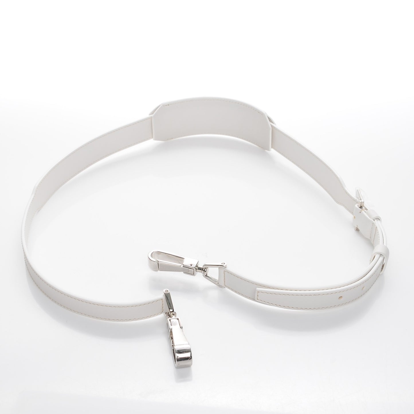 Calfskin Shoulder Strap Blanc