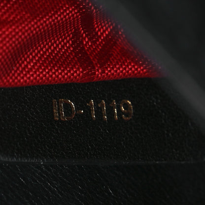 Christian Dior Lambskin Cannage Mini Lady Dior Black 7 of 17