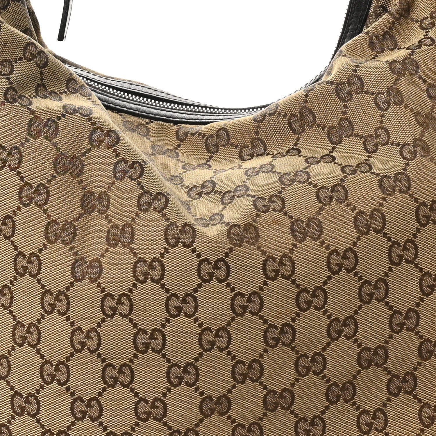 Gucci Monogram Large GG Twins Hobo Dark Brown 8 of 10