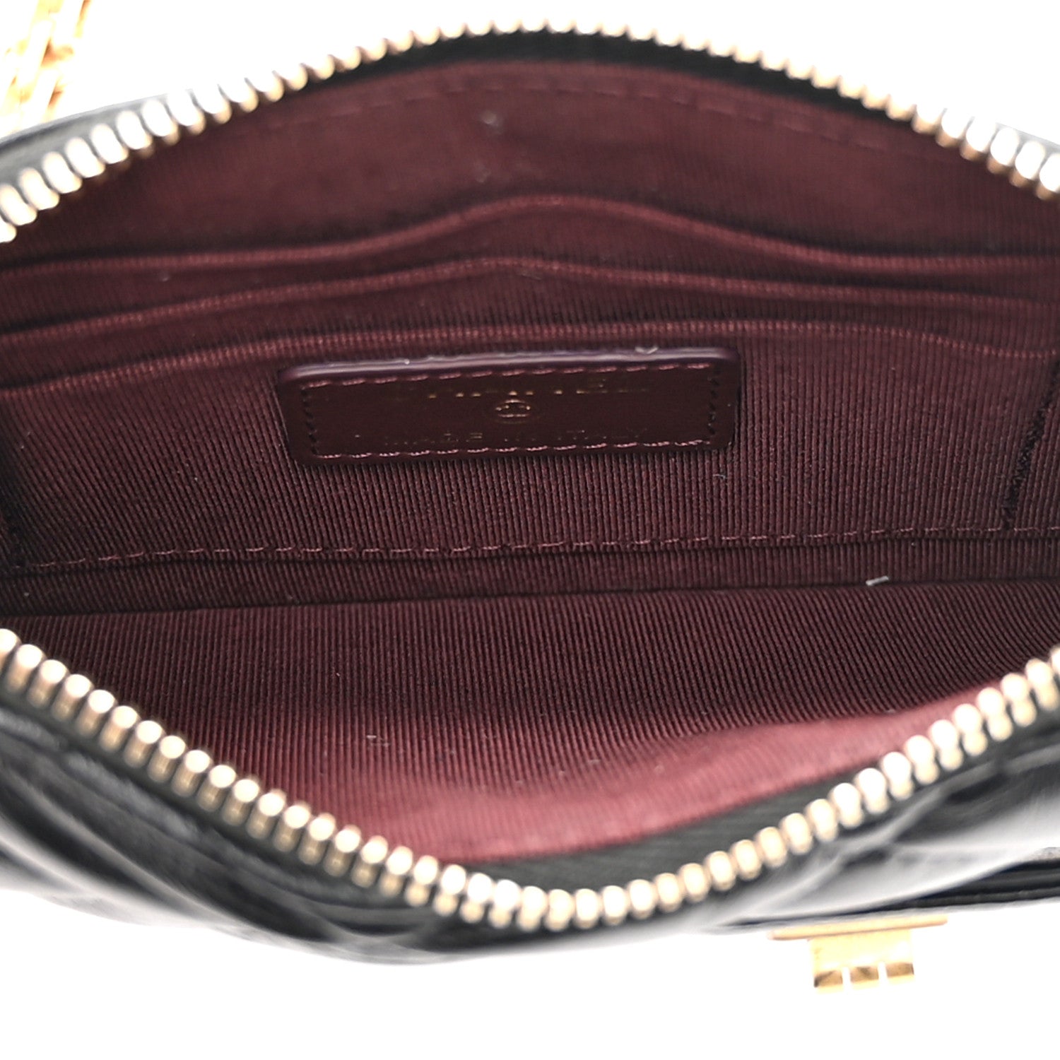 Chanel Aged Calfskin Quilted Reissue Phone Holder With Chain Bag Black 5 of 10
