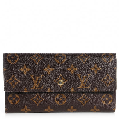 Louis Vuitton Monogram Porte Tresor International Wallet 1 of 7