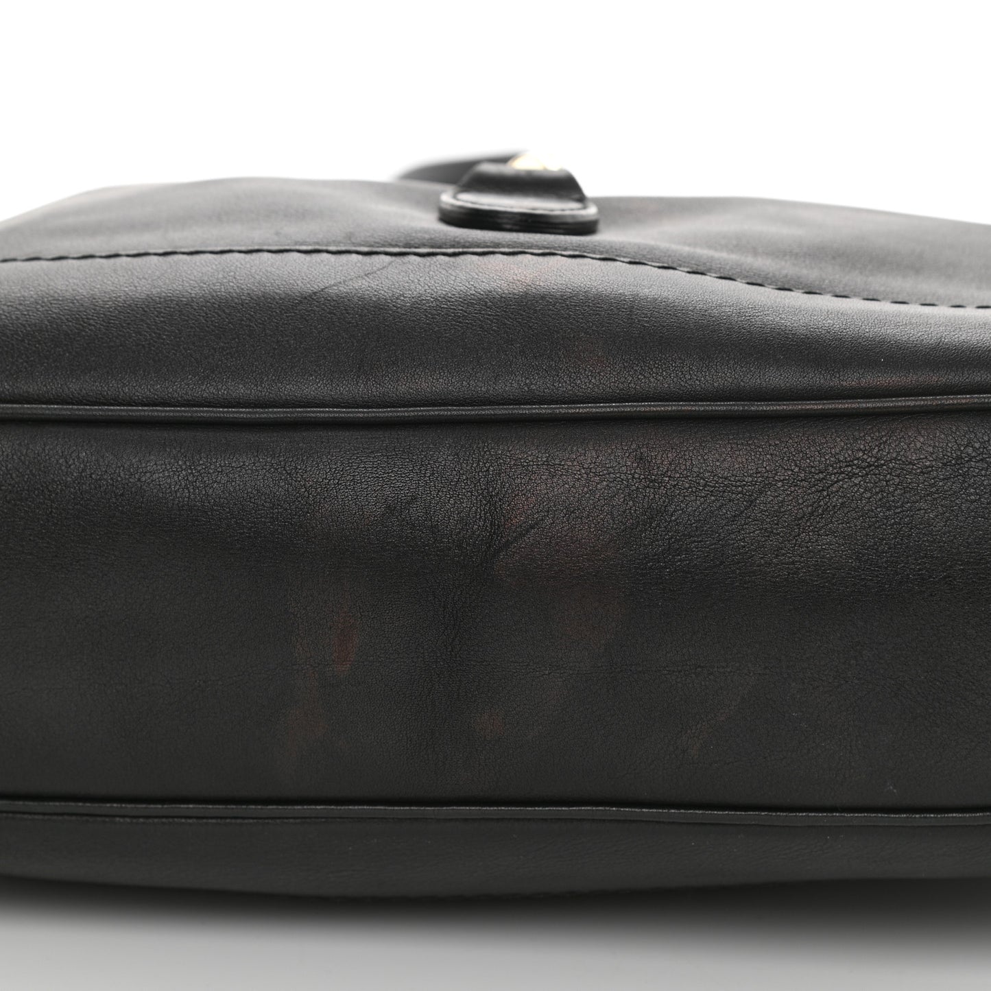 Calfskin Medium New Jackie Shoulder Bag Black