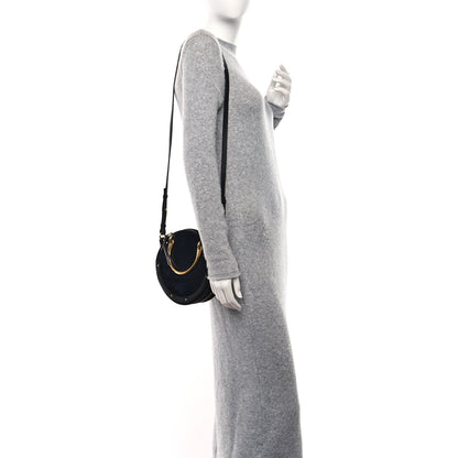 Chloe Calfskin Suede Small Pixie Bag Full Blue 2 of 8