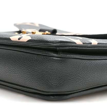 Louis Vuitton Empreinte Monogram Giant Pochette Metis Black Beige 17 of 19