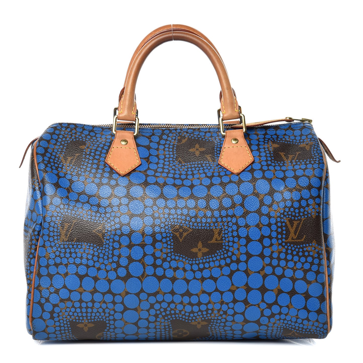 Monogram Kusama Town Speedy 30 Blue