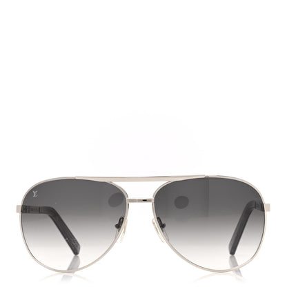 Louis Vuitton Metal Attitude Pilote Sunglasses Z0340U Azur 2 of 9