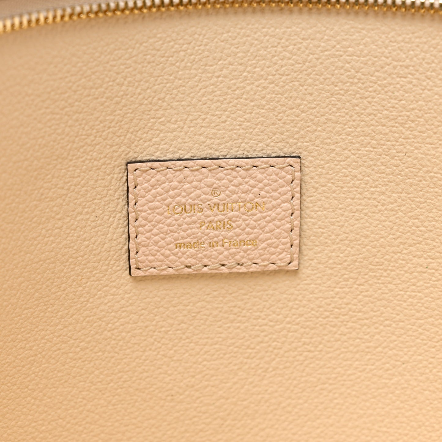 Empreinte Monogram Giant By The Pool Toiletry Pouch 26 Cream Saffron