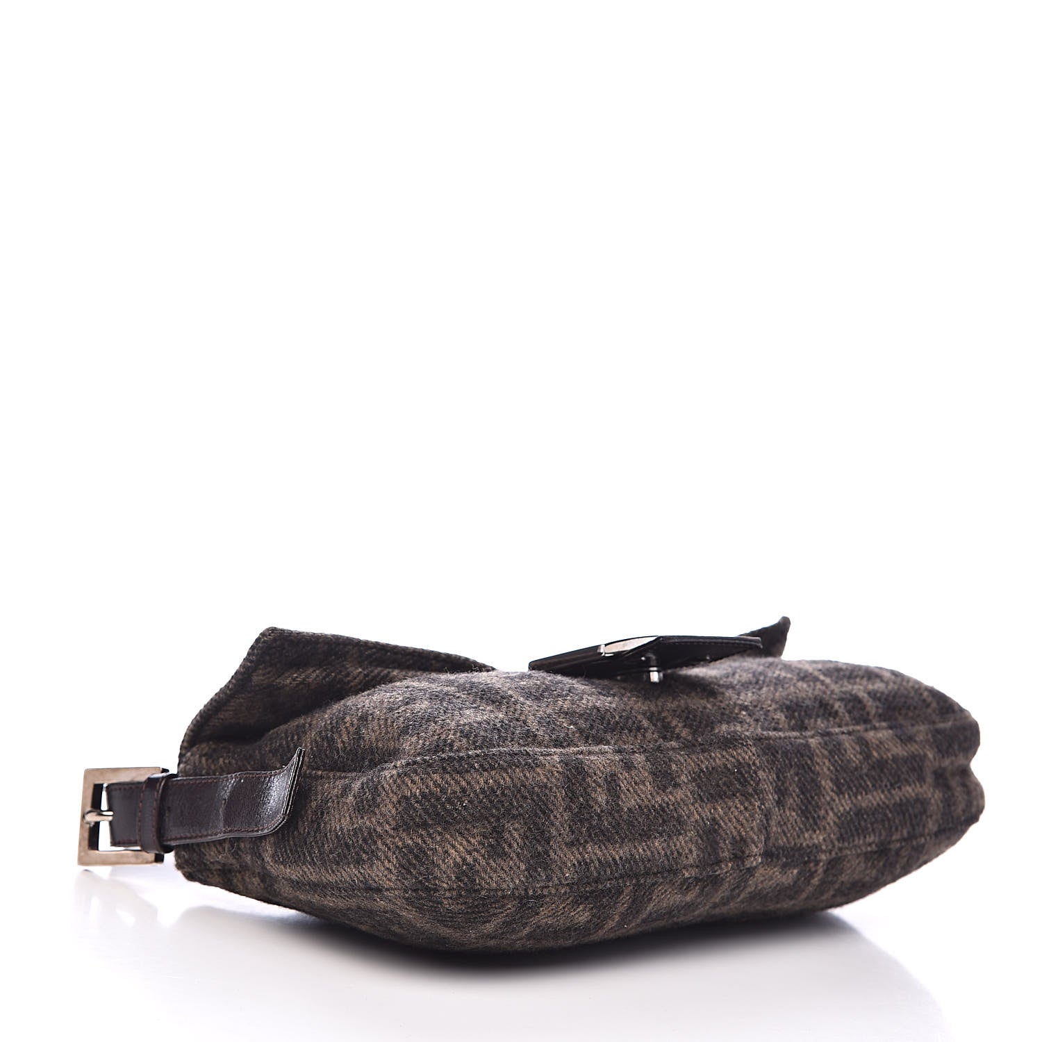 Fendi Wool Baguette Tobacco 4 of 10
