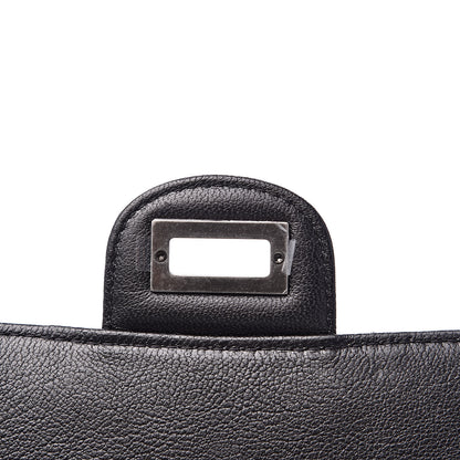 Chanel Metallic Sheepskin Quilted 2.55 Reissue Mini Flap Dark Grey 11 of 13