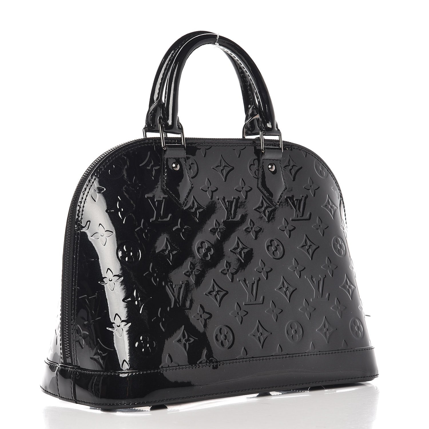 Louis Vuitton Vernis Alma PM Noir Magnetique 8 of 11