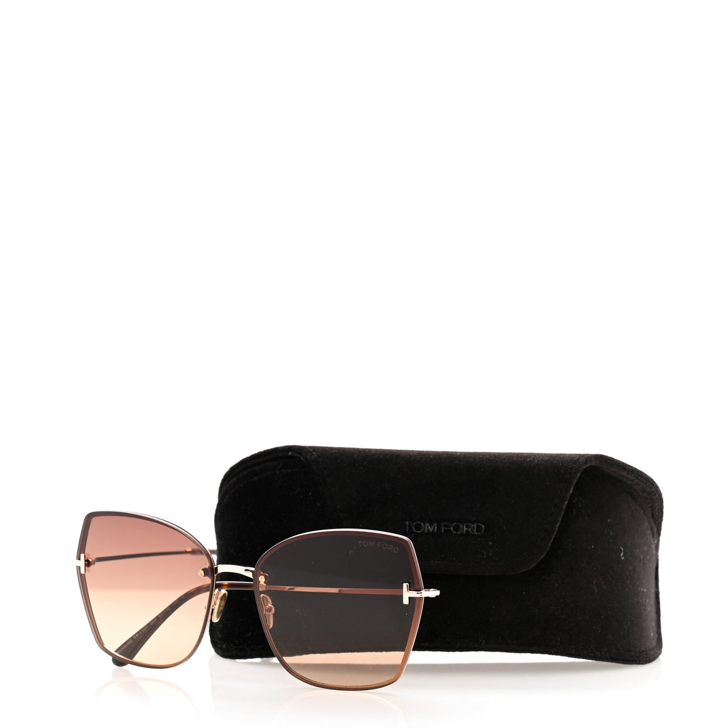 Metal Nickie Sunglasses TF1107 Gold
