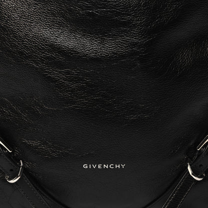 Givenchy Tumbled Calfskin Corset Medium Voyou Bag Black 8 of 10