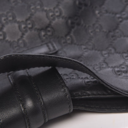 Gucci Guccissima Large New Ladies Web Hobo Black 10 of 15