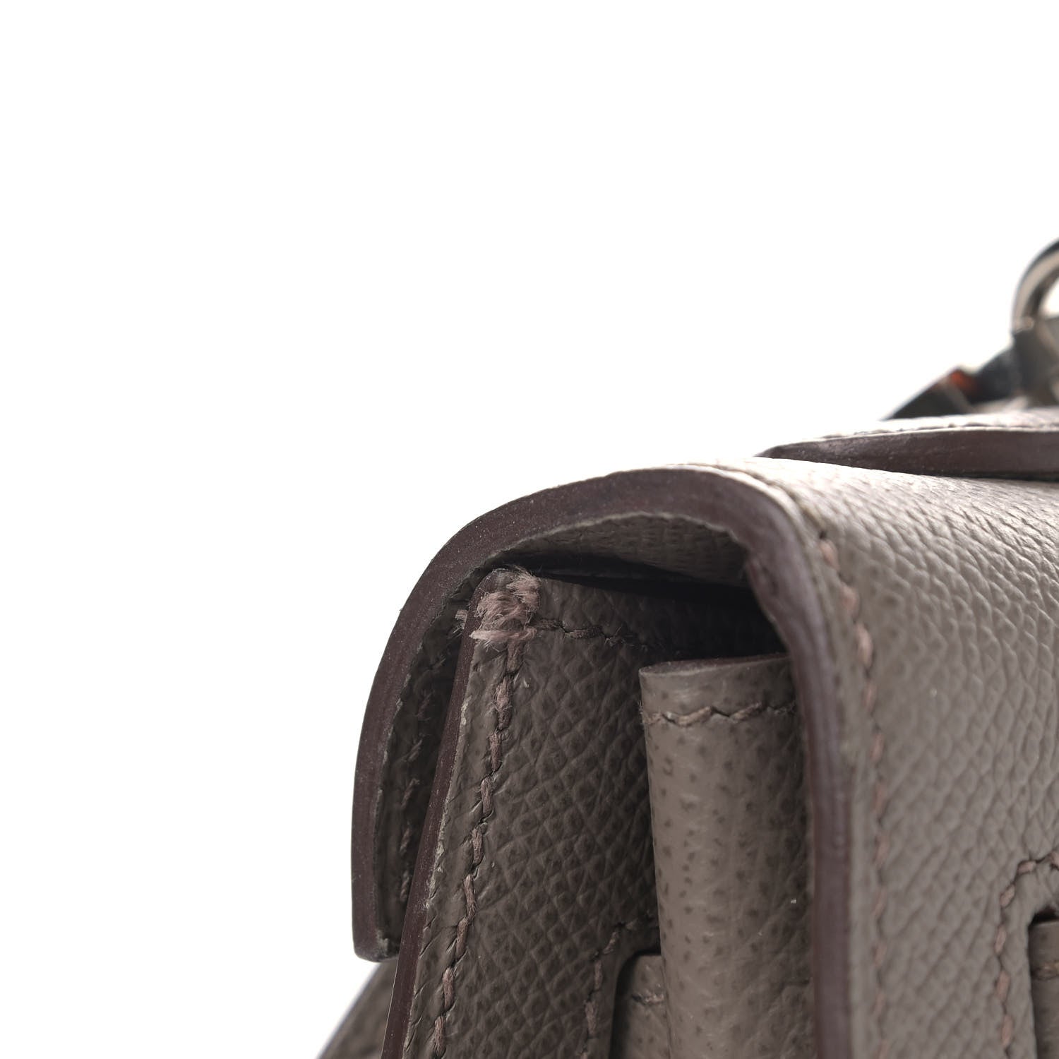 Hermes Epsom Kelly Sellier 32 Etain 38 of 41