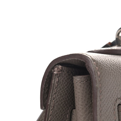 Hermes Epsom Kelly Sellier 32 Etain 38 of 41
