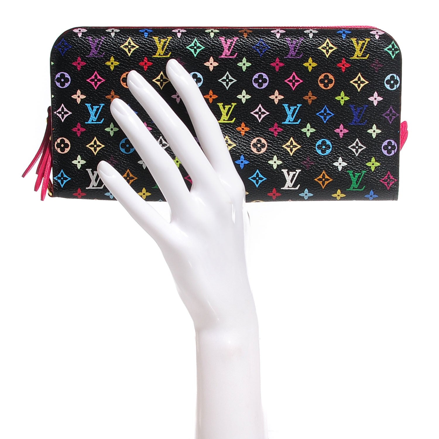 Louis Vuitton Monogram Multicolor Insolite Wallet Noir Grenade 2 of 7