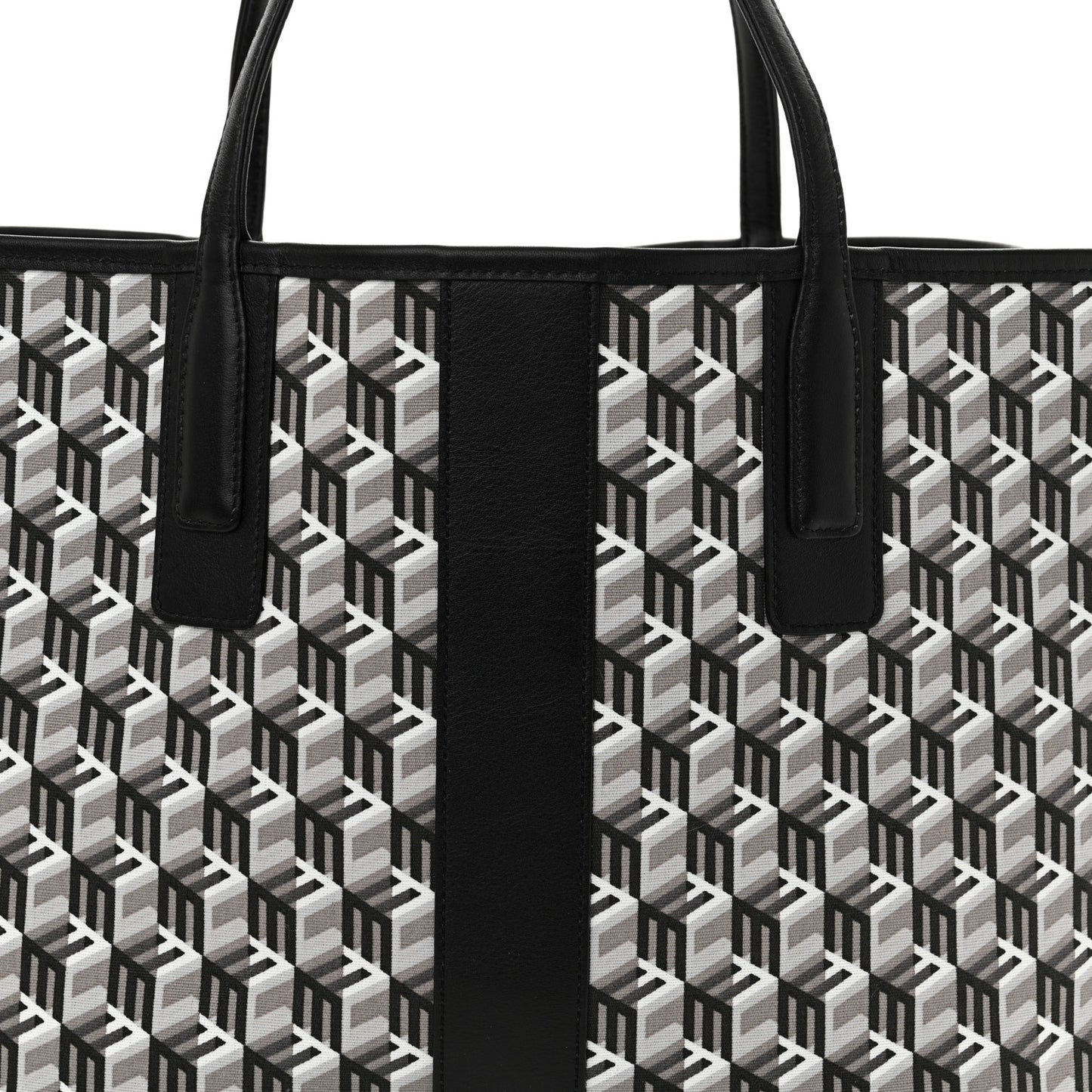 Visetos Medium Liz Reversible Shopper Tote Black