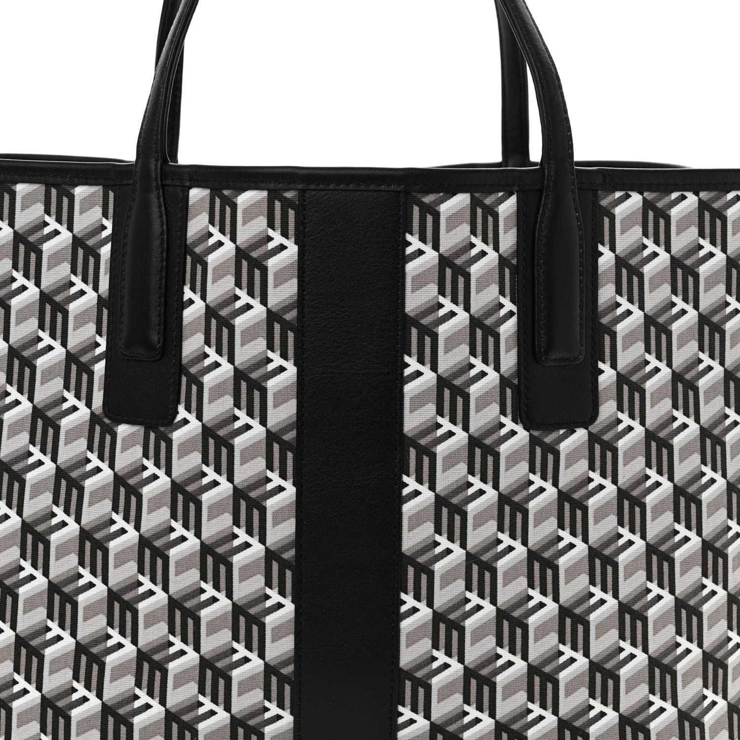 MCM Visetos Medium Liz Reversible Shopper Tote Black 14 of 18