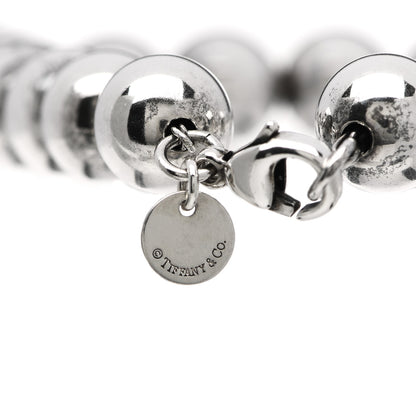 Tiffany Sterling Silver 10mm HardWear Ball Bracelet 4 of 6