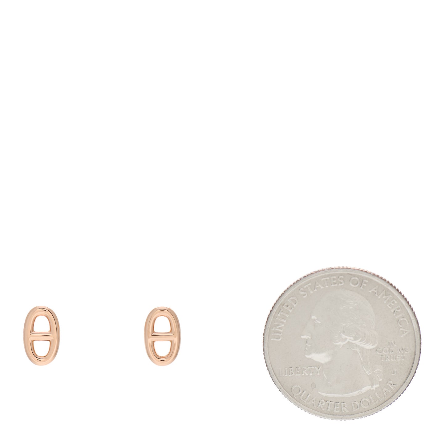 18K Rose Gold TPM Farandole Stud Earrings