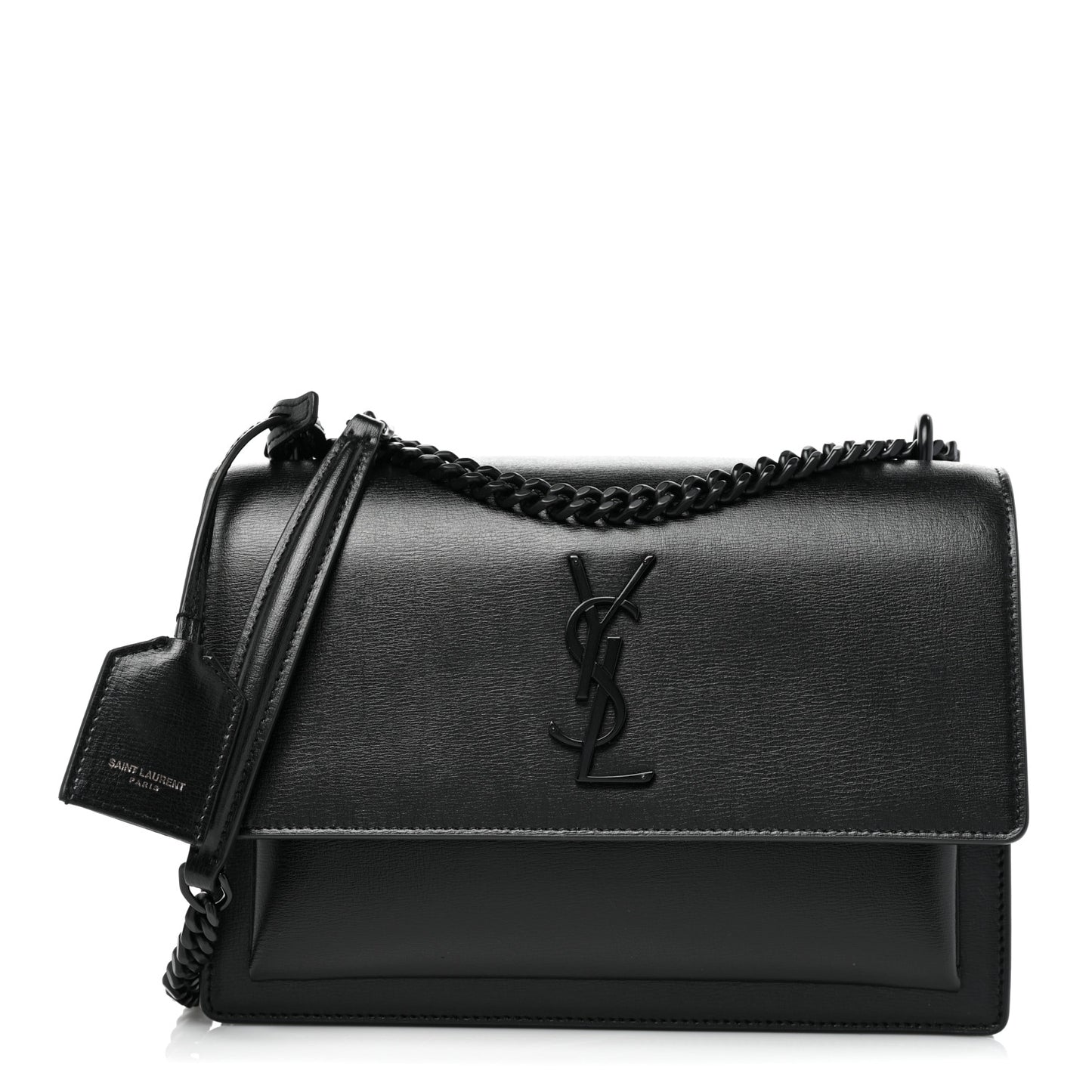 Calfskin Medium Monogram Monochrome Sunset Black