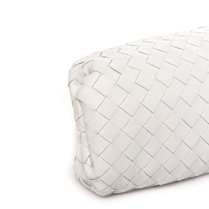 Bottega Veneta Nappa Maxi Intreccio The Pouch Oversized Clutch Chalk 8 of 9