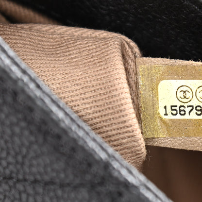 Chanel Caviar Quilted Medium Simply CC Flap Black 7 of 10