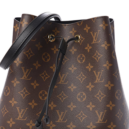 Louis Vuitton Monogram Neonoe MM Black 8 of 9