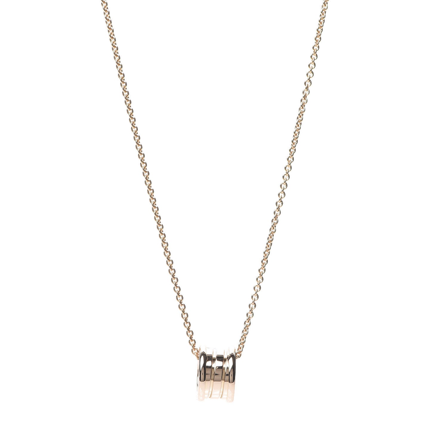 18K Rose Gold B.Zero1 Pendant Necklace