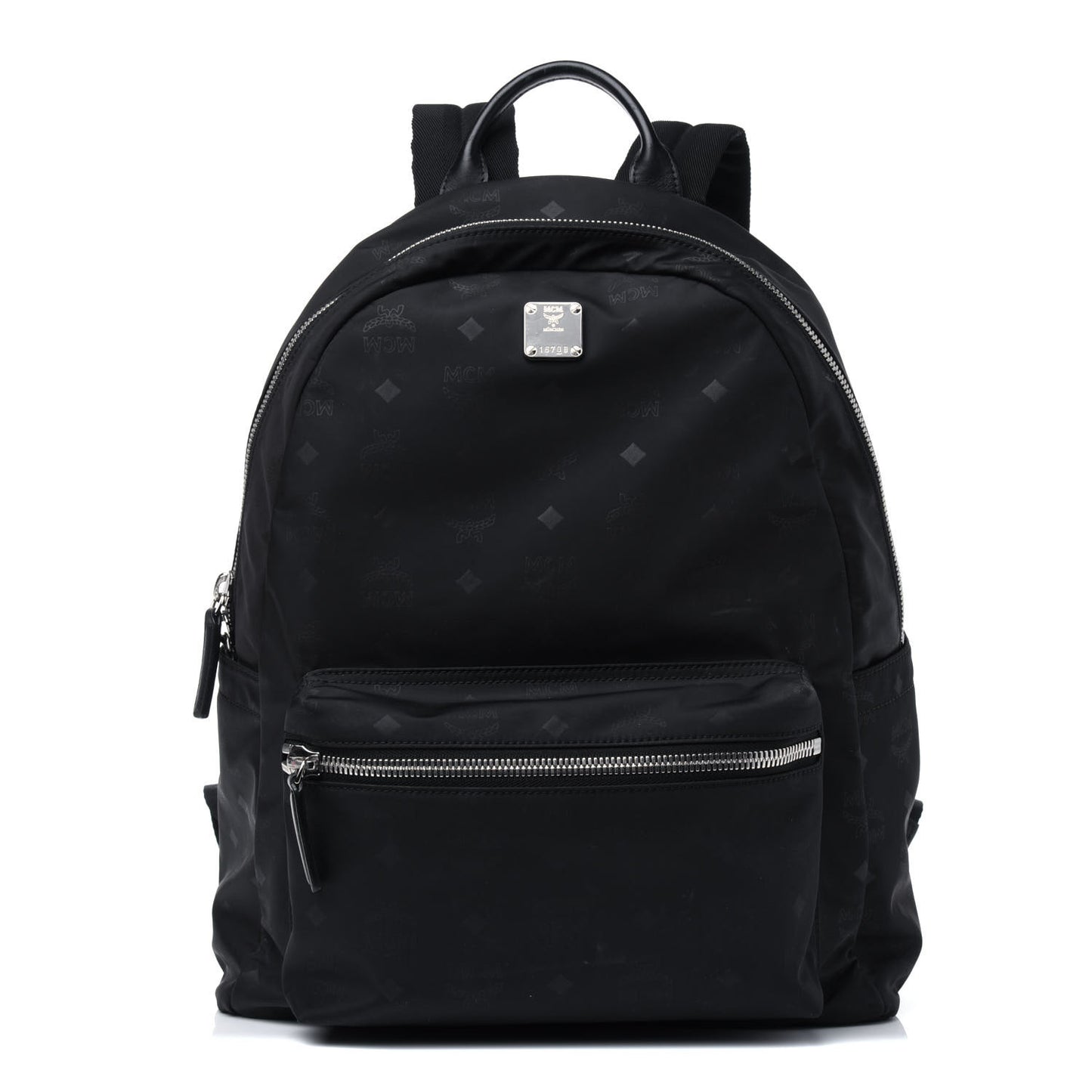 Nylon Monogram Stark Classic Backpack Black