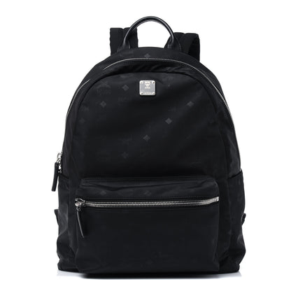 MCM Nylon Monogram Stark Classic Backpack Black 1 of 16