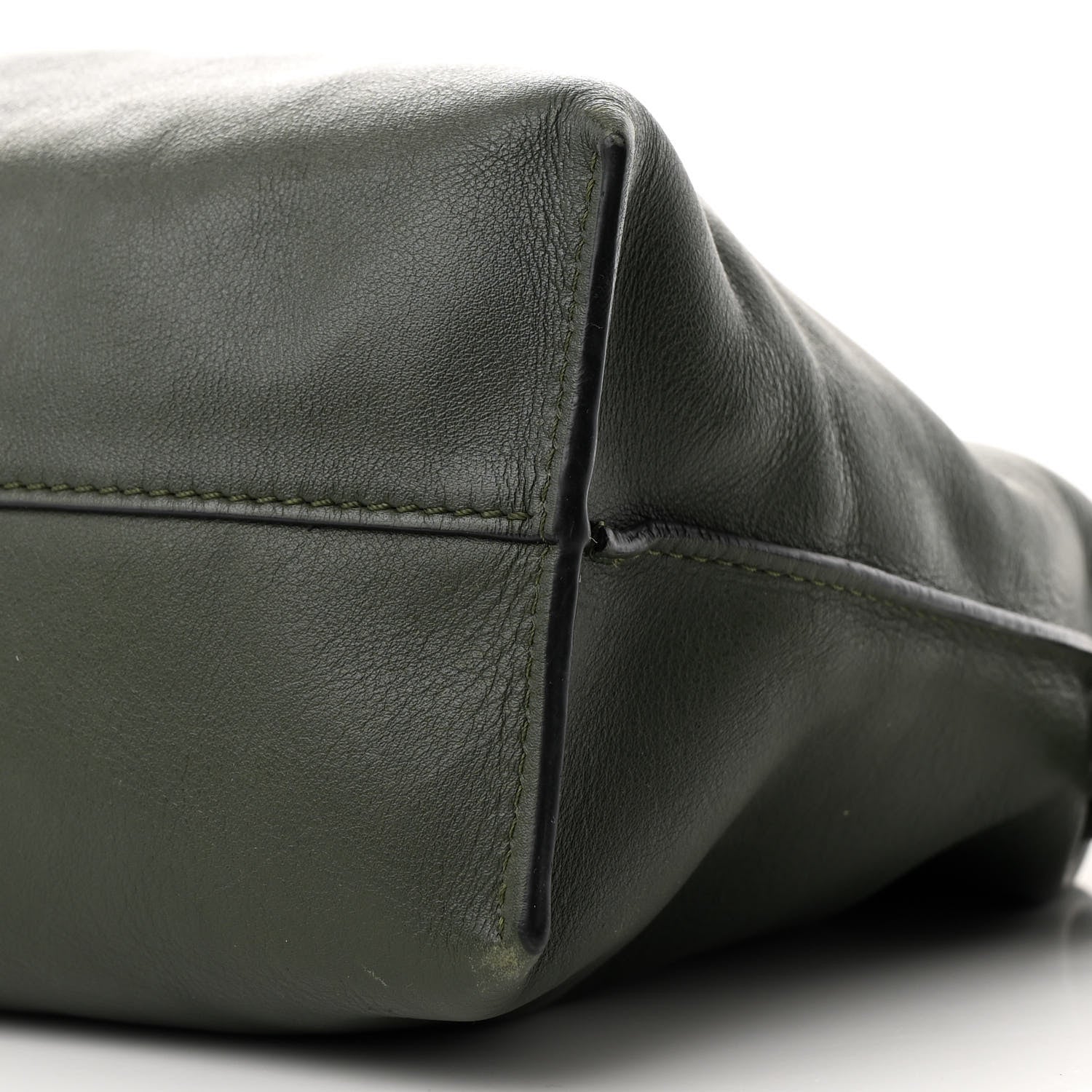 Loewe Nappa Medium Flamenco Knot Bag Vintage Khaki 10 of 13